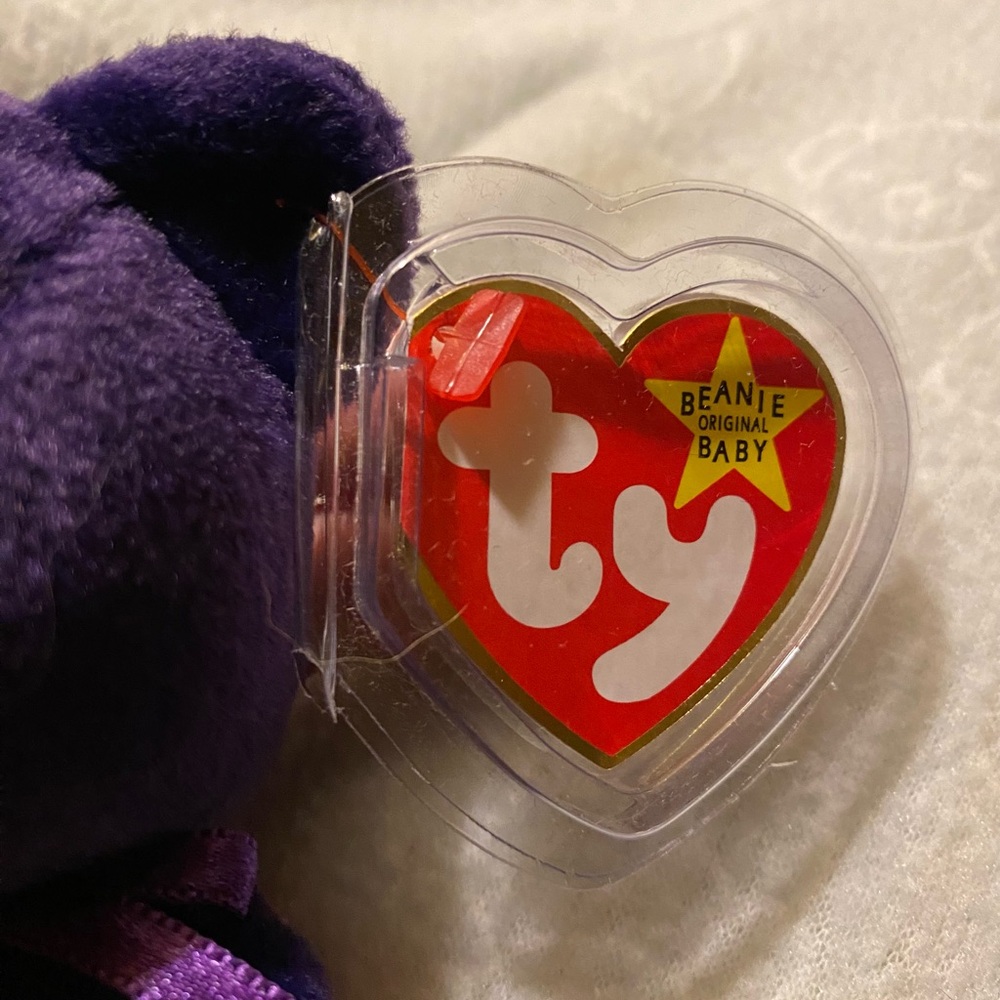 “Princess” Beanie Baby from 1997 with original hang tag - Picture 7 of 11